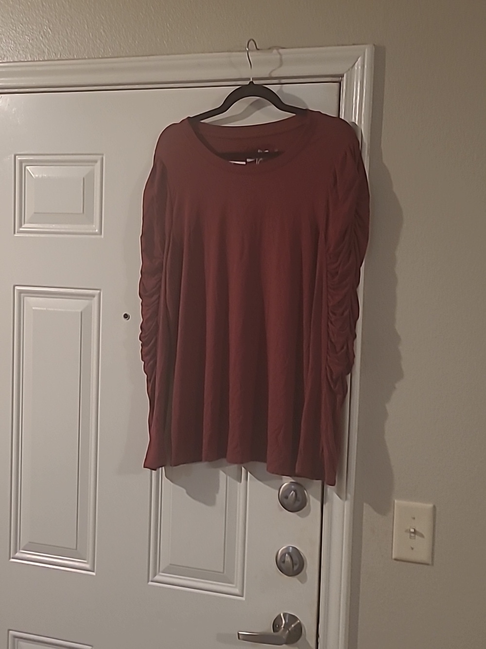 **NWT** Cupio Top Sz Xl Burgundy